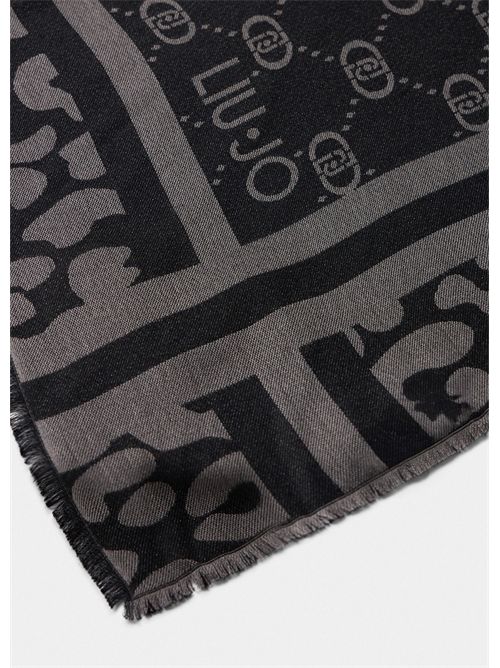 Stola con logo LIU JO | 2F5040T0300/22222